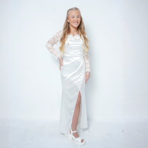 Hvítur fermingarkjóll