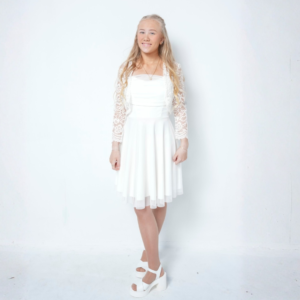 Hvítur fermingarkjóll