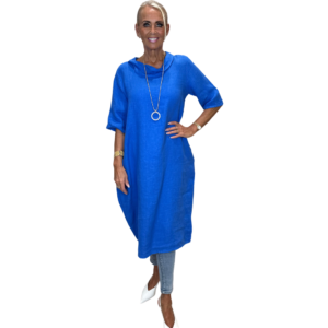 Kóngablár hörkjóll